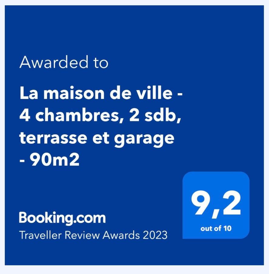 La Maison De Ville - 4 Chambres, 2 Sdb, Terrasse Et Garage - 90M2 Vesoul Εξωτερικό φωτογραφία